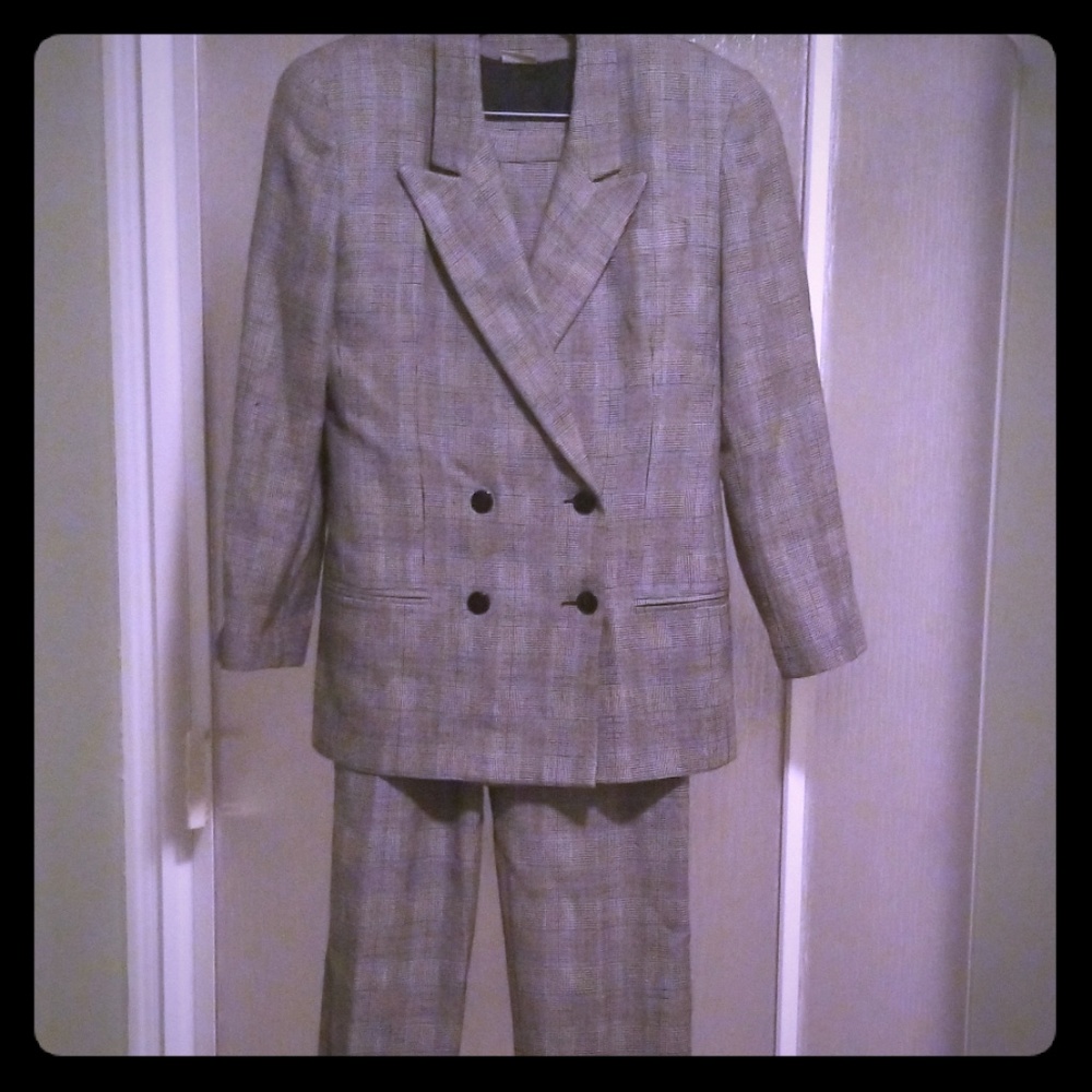 Vintage! Oleg Cassini 2-Piece Pantsuit